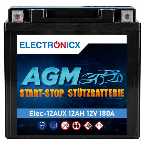 Premium agm batterie 12v - premium, 12ah