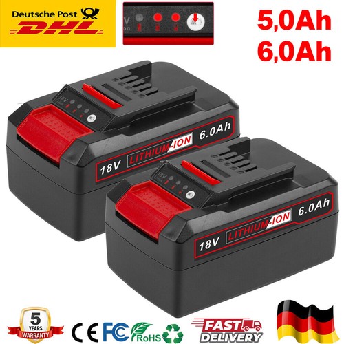 Ersatzakku 0ah 18v - 8.0ah, 5.0ah