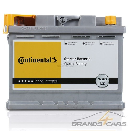 Continental autobatterie 12v - continental,