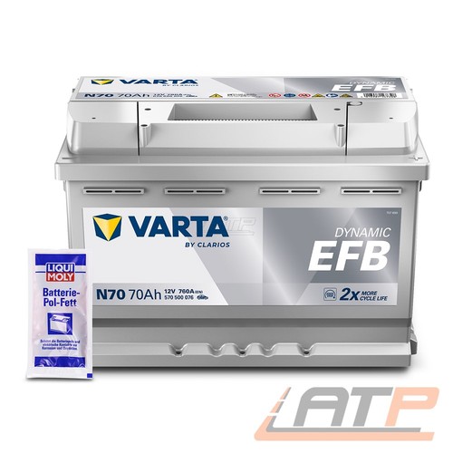 Varta dynamic efb autobatterie - varta,