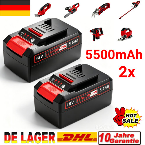 5ah lithium batterien - 2x,