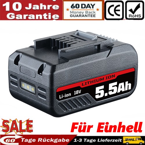 5ah akku für einhell 18v - akku,