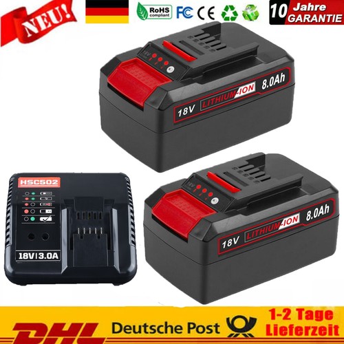 Stk 0ah ersatzakku für - 8,0ah,