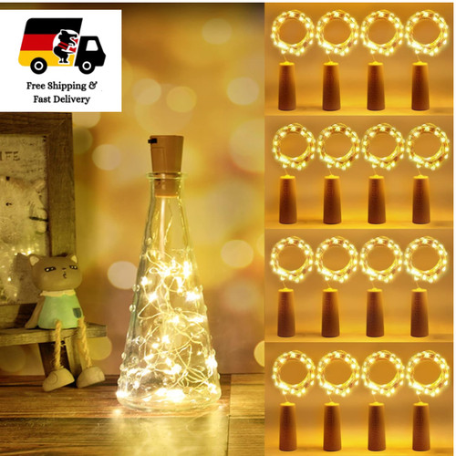 Flaschenlichterkette 20 - flaschenlichterkette, 2m